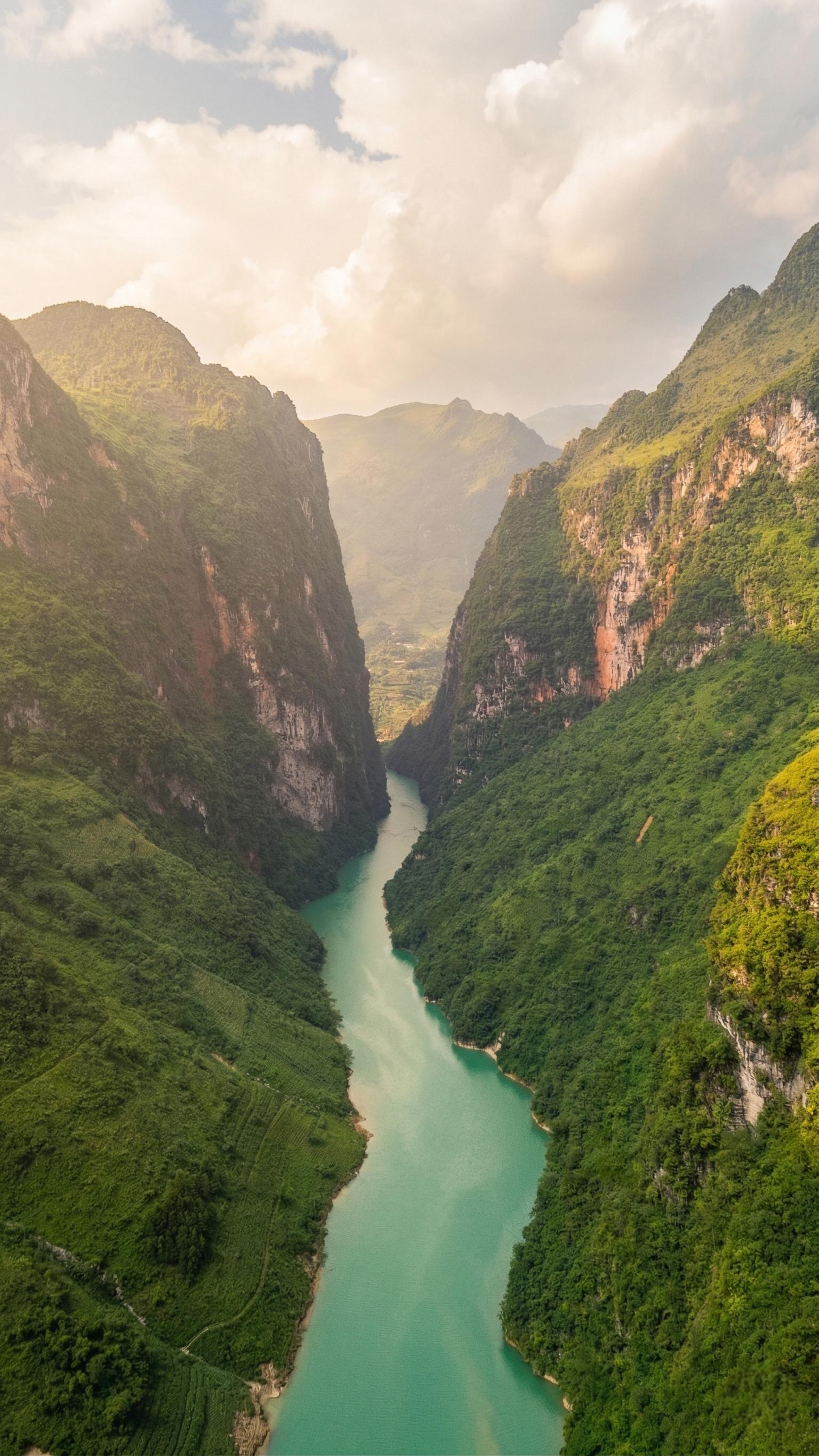 Ha Giang Loop motorbike tour — đèo và thung lũng miền núi phía Bắc